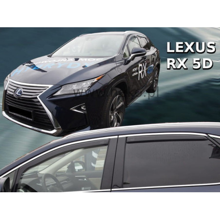 CARENADOS LEXUS RX IV 5D 2016-(DEFLECTORES POSTERIORES EN CONJUNTO)