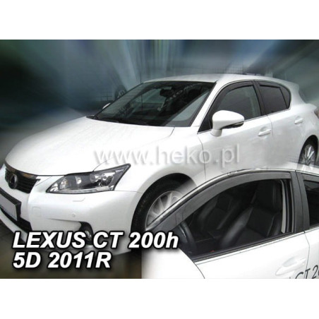 FAIRINGS LEXUS CT 200H 5D 2011_2020 (FRONT DEFLECTORS ONLY)