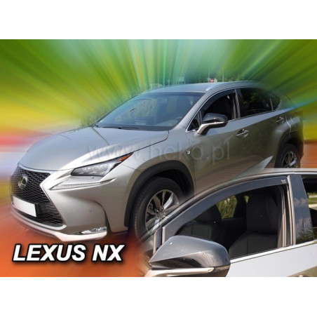 LEXUS NX 5D FAIRINGS 2014- (FRONT DEFLECTORS ONLY)