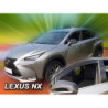 LEXUS NX 5D FAIRINGS 2014- (FRONT DEFLECTORS ONLY)