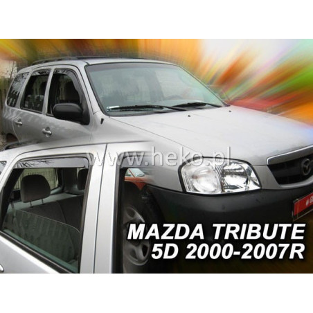 MAZDA TRIBUTE 5D FAIRINGS (REAR DEFLECTORS AS A SET) 2000_2007