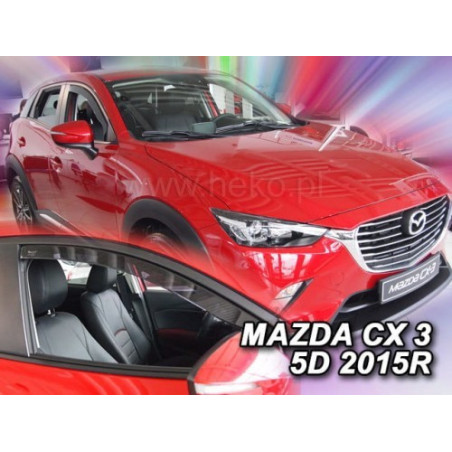 CARENADOS MAZDA CX 3 5D 2015- (SÓLO DEFLECTORES FRONTALES)