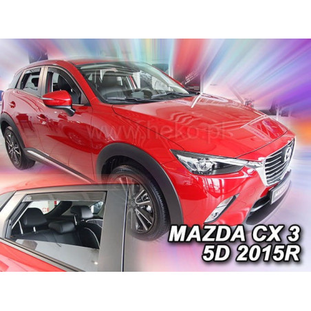 CARENADOS MAZDA CX 3 5D 2015-(DEFLECTORES POSTERIORES EN CONJUNTO)