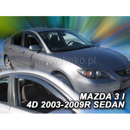 FAIRINGS MAZDA 3 I 5D 2003_2009 (FRONT DEFLECTORS ONLY)