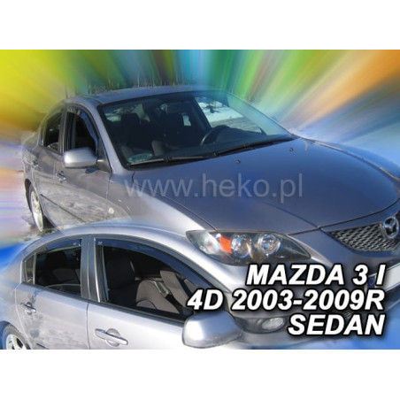 CARENADOS MAZDA 3 I 5D (DEFLECTORES POSTERIORES EN CONJUNTO) SEDAN 2003_2009