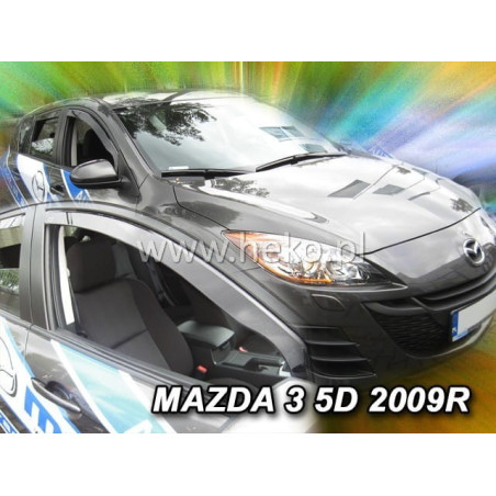 FAIRINGS MAZDA 3 II 4|5D 2008_2014 (FRONT DEFLECTORS ONLY)