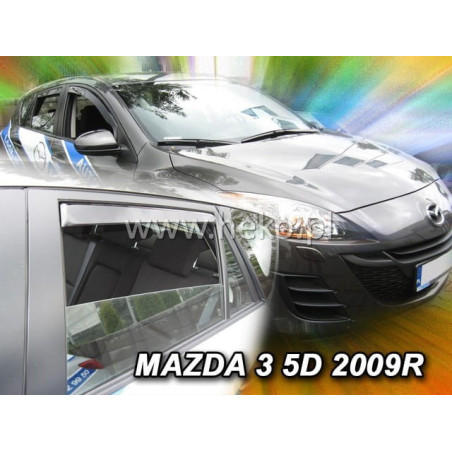 CARENADOS MAZDA 3 II 5D (DEFLECTORES POSTERIORES EN CONJUNTO) 2008_2014