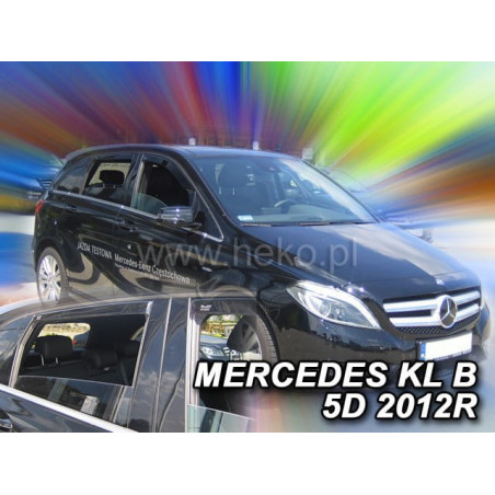 CARENADOS MERCEDES KLASY B W246 5D (DEFLECTORES POSTERIORES EN CONJUNTO) 20112018