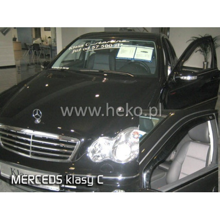 CARENADOS MERCEDES KLASY C, 4D|5D, W 203 2000_2007 (SÓLO DEFLECTORES FRONTALES)