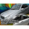 MERCEDES CLASSIC C, 4D W 203 FAIRINGS (REAR DEFLECTORS AS A SET) SEDAN 2000-2007