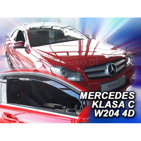 CARENADOS MERCEDES C W204 3D 2006- COUPE (SÓLO DEFLECTORES FRONTALES)