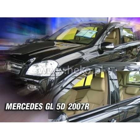 CARENADOS MERCEDES GL X164 5D (DEFLECTORES POSTERIORES EN CONJUNTO) 2007_2013