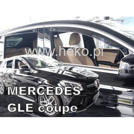 CARENADOS MERCEDES GLE COUPE C292 5D 2016- (DEFLECTORES POSTERIORES EN CONJUNTO)