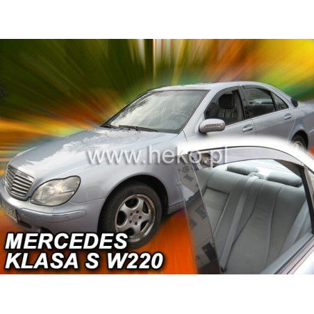 FAIRINGS MERCEDES KLASA S W220 4D (REAR DEFLECTORS AS A SET) SEDAN 1999_2005