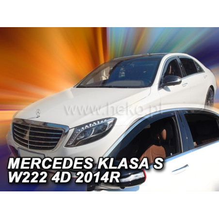 CARENADOS MERCEDES KLASA S, W 222 4D (DEFLECTORES POSTERIORES EN CONJUNTO) 2013