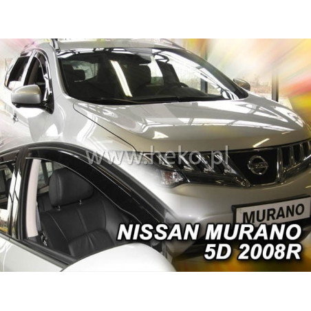 CARENADOS NISSAN MURANO Z51 5D 2008 (SÓLO DEFLECTORES FRONTALES)