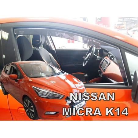 CARENADOS NISSAN MICRA K-14 5D 2017-(SÓLO DEFLECTORES FRONTALES)
