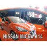 FAIRINGS NISSAN MICRA K-14 5D 2017-(REAR DEFLECTORS AS A SET)