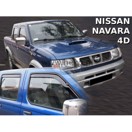 NISSAN NAVARA / PICK UP D22 / NP300 2001-2005 FAIRINGS (REAR DEFLECTORS AS A SET)