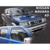 CARENADOS NISSAN NAVARA / PICK UP D22 / NP300 2001-2005 (DEFLECTORES POSTERIORES EN CONJUNTO)