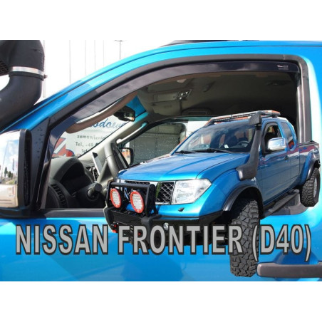 CARENADOS NISSAN NAVARA FRONTIER | PICK UP D40 III 4D 2005_2014 (SÓLO DEFLECTORES FRONTALES)