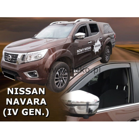 CARENADOS NISSAN NAVARA IV 4D 2014-(SÓLO DEFLECTORES FRONTALES)