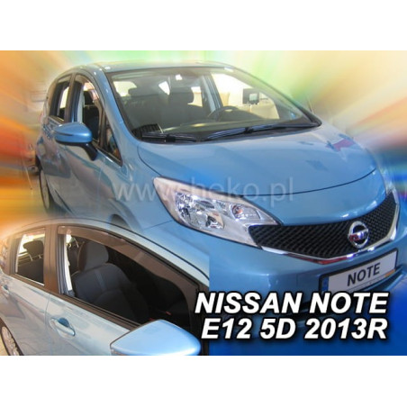 CARENADOS NISSAN NOTE II E12 (DEFLECTORES POSTERIORES EN CONJUNTO) 2013