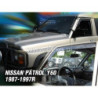 NISSAN PATROL GR Y_60 5D|3D (VER. WITH THE ELECTRIC MIRROR) 1987_1997 FAIRINGS (ONLY FRONT DEFLECTORS)