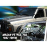 CARENADOS NISSAN PATROL GR Y_60 5D (DEFLECTORES POSTERIORES EN CONJUNTO) (VER. WITH THE ELECTRIC MIRROR) 1987_1997