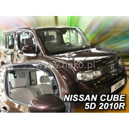 CARENADOS NISSAN CUBE 5D 2010 (SÓLO DEFLECTORES FRONTALES)