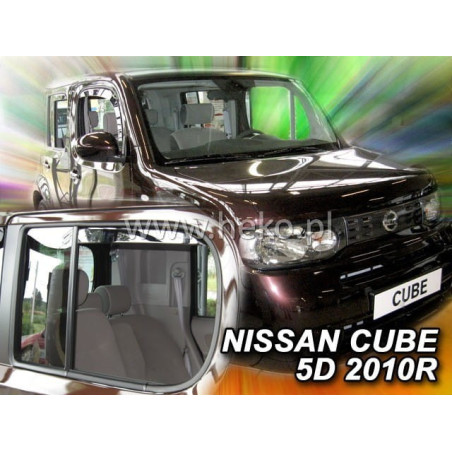 CARENADOS NISSAN CUBE 5D (DEFLECTORES POSTERIORES EN CONJUNTO) 2010