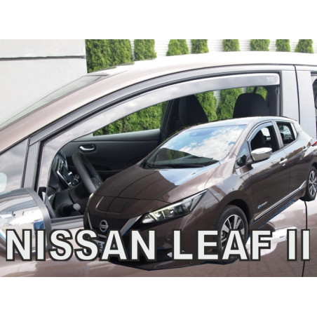 CARENADOS NISSAN LEAF II 5D 2017- (SÓLO DEFLECTORES FRONTALES)