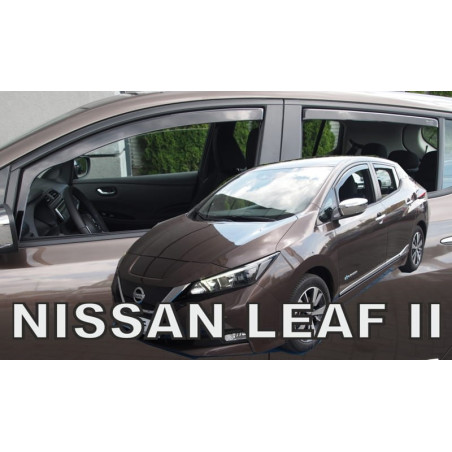 CARENADOS NISSAN LEAF II 5D 2017- (DEFLECTORES POSTERIORES EN CONJUNTO)