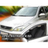 OPEL ASTRA II G | CLASSIC 4D | 5D FAIRINGS (GLUED TO THE FRAME) (FRONT DEFLECTORS ONLY) 1998_2009