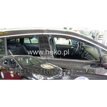 CARENADOS OPEL ASTRA V K 5D 2015- SPORT TOURER COMBI (DEFLECTORES POSTERIORES EN CONJUNTO)
