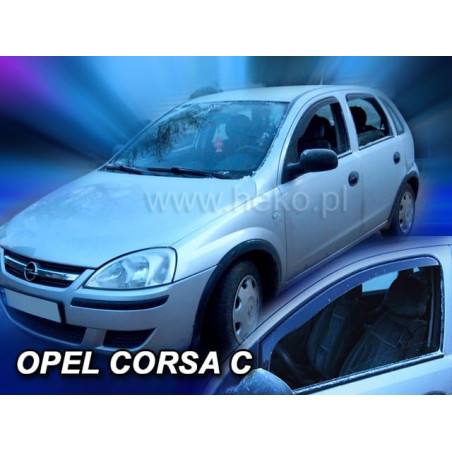 CARENADOS OPEL CORSA C 5D 2000_2006 (SÓLO DEFLECTORES FRONTALES)