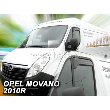 RENAULT MOVANO B (SHORT) FAIRINGS (ONLY FRONT DEFLECTORS) 2010