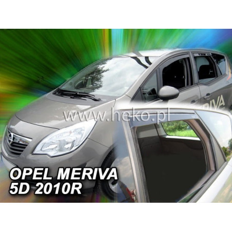 CARENADOS OPEL MERIVA 5D (DEFLECTORES POSTERIORES EN CONJUNTO) 2010
