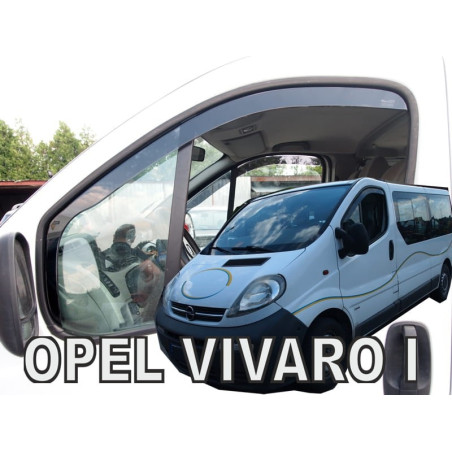 CARENADOS OPEL VIVARO I 01-14/RENAULT TRAFIC II 01-14/NISSAN PRIMASTER 01-14 (LARGA) (SÓLO DEFLECTORES FRONTALES)