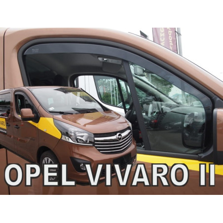 CARENADOS OPEL VIVARO II 2014-2019/RENAULT TRAFIC III 2014 (SÓLO DEFLECTORES FRONTALES)
