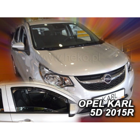 CARENADOS OPEL KARL 5D 2014-2019 (SÓLO DEFLECTORES FRONTALES)