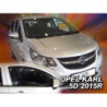 OPEL KARL 5D 2014-2019 FAIRINGS (FRONT DEFLECTORS ONLY)