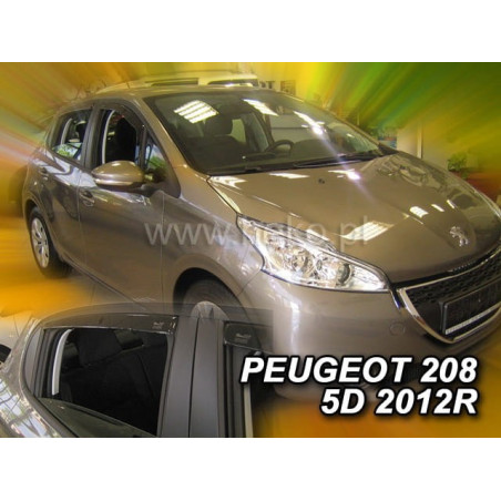 CARENADOS PEUGEOT 208 (I) 5D (DEFLECTORES POSTERIORES EN CONJUNTO) 2012_2019