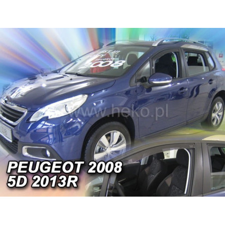 CARENADOS PEUGEOT 2008 I 5D 2013_2019 (SÓLO DEFLECTORES FRONTALES)