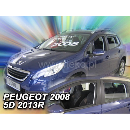 CARENADOS PEUGEOT 2008 I 5D (DEFLECTORES POSTERIORES EN CONJUNTO) 2013_2019