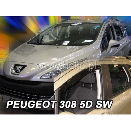 CARENADOS PEUGEOT 308 I 5D SW (DEFLECTORES POSTERIORES EN CONJUNTO) 2008_2013