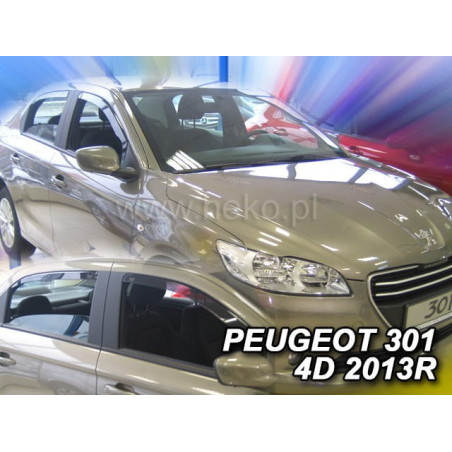 CARENADOS PEUGEOT 301 4D (DEFLECTORES POSTERIORES EN CONJUNTO) 2013