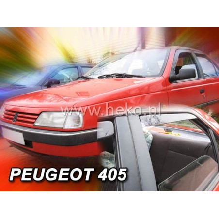 CARENADOS PEUGEOT 405 4D SEDAN (DEFLECTORES POSTERIORES EN CONJUNTO) 1987_1997