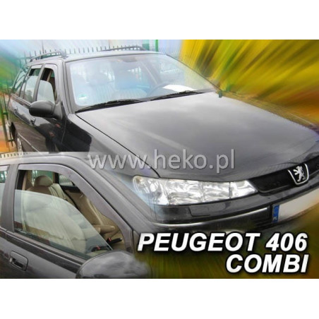 CARENADOS PEUGEOT 406 4|5D 1995_2004 (SÓLO DEFLECTORES FRONTALES)