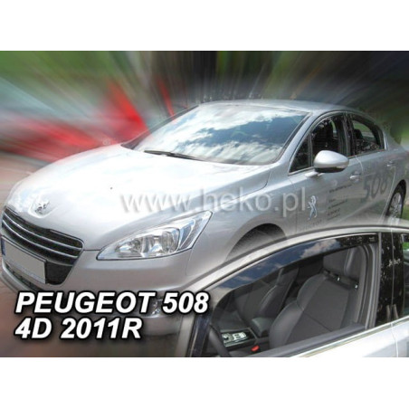 CARENADOS PEUGEOT 508 4|5D I 2010_2018 (SÓLO DEFLECTORES FRONTALES)
